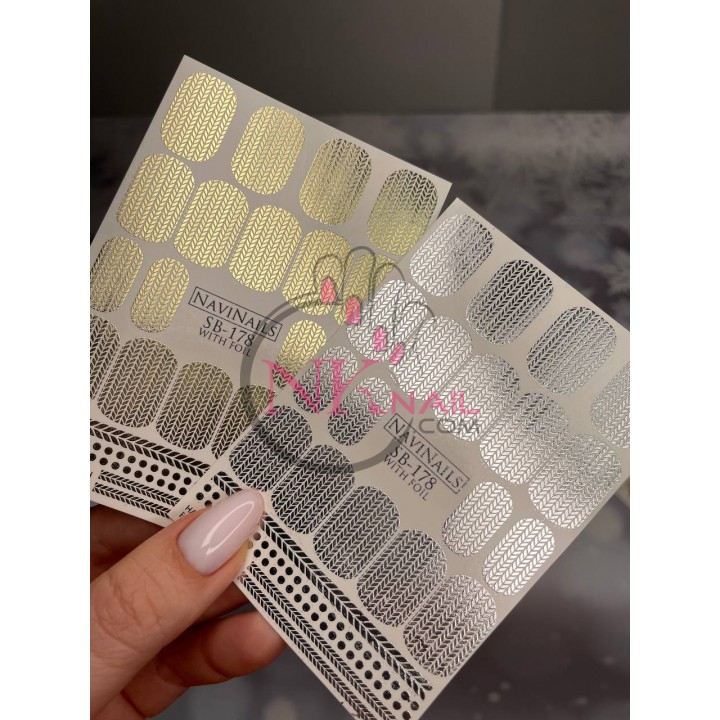 Слайдер Navi Nails SB-178 gold